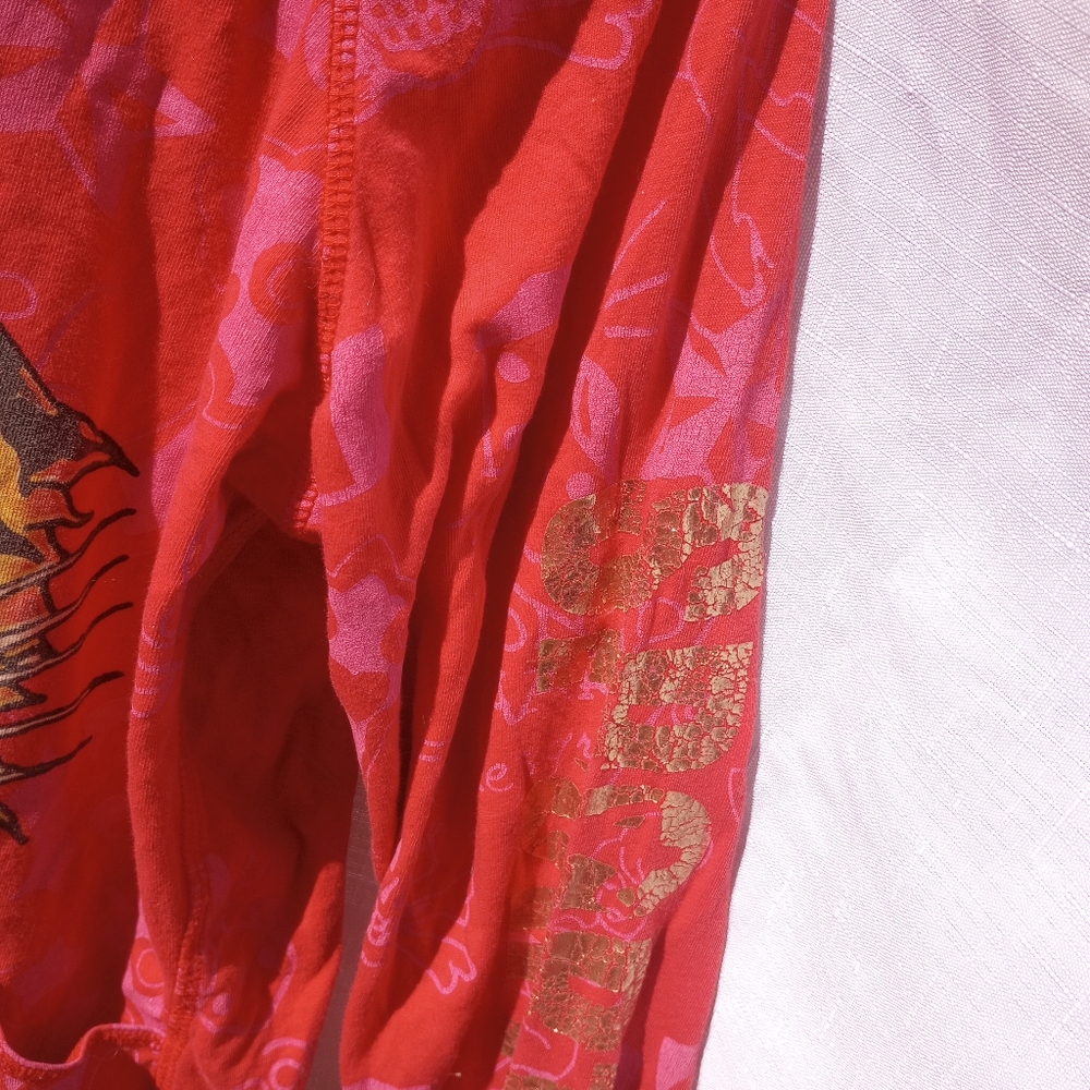 Ed Hardy women's long sleeve zip up hoodie. Vintage Ed Hardy sport, size xs - Picture 4 of 7